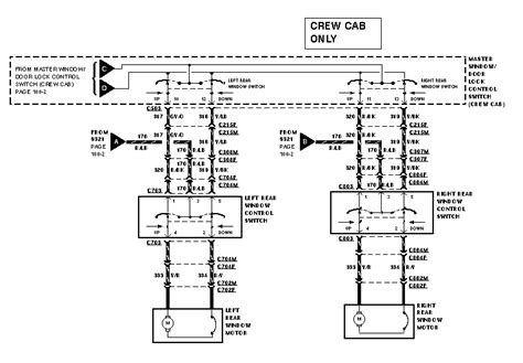 1993 ford f250 power distribution box power connector|Power Windows Wiring Diagrams .